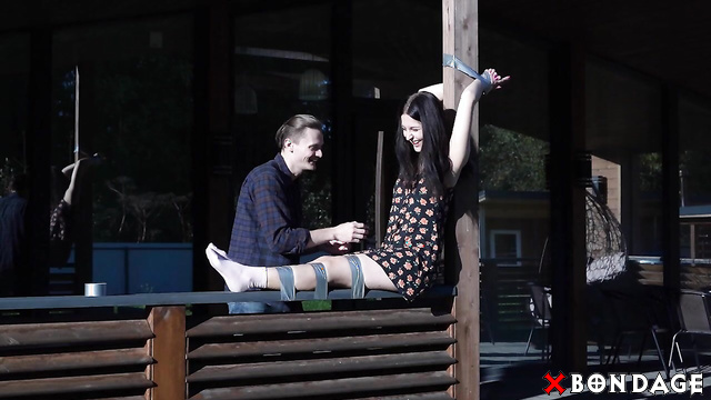 Russian Girls in Fetish - Her Arrogance Is Stripped Away: Outdoor Tickling Revenge