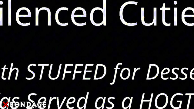 Silenced Cuties - Hogtied Beauty In Bedroom: Busty Nani Served For Dessert