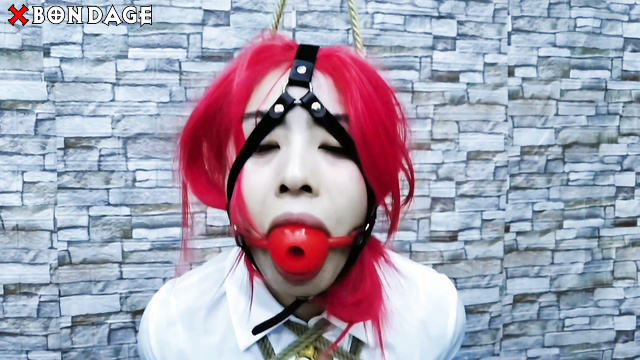 Tickling And Spanking: Pink Haired Slave Xixi Delightful Struggle