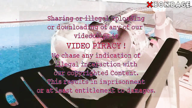 Supertight Bondage Challenges - Huge Boobed Slave Eva Predicament Part 1