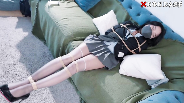 Beautiful Schoolgirl Was Bound And Submitted to Harsh Torture