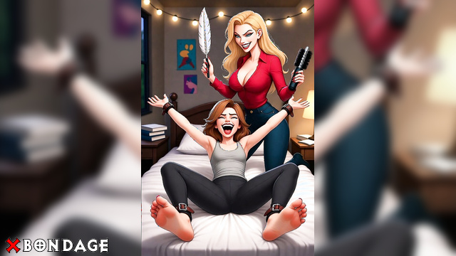 Prepare For Bound Laughter: Foot Tickling Confessions Her Sensitive Soles