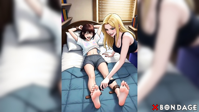 Blondie Misstress Brings Her Surrendered Girl to Towering Torment