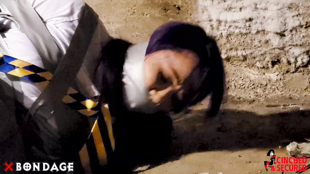 Cinched And Secured - Katana Can’t Escape: Basement Bondage in Schoolgirl Roleplay
