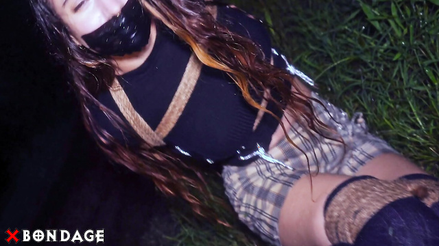 Alter Ego - Damselin Fully Wet And Restrained: Kidnapped in The Rain
