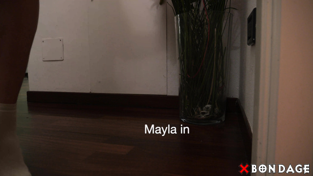 Layla Bondage Addiction - Sexy And Elegant Mayla First Day After Hard Working Day