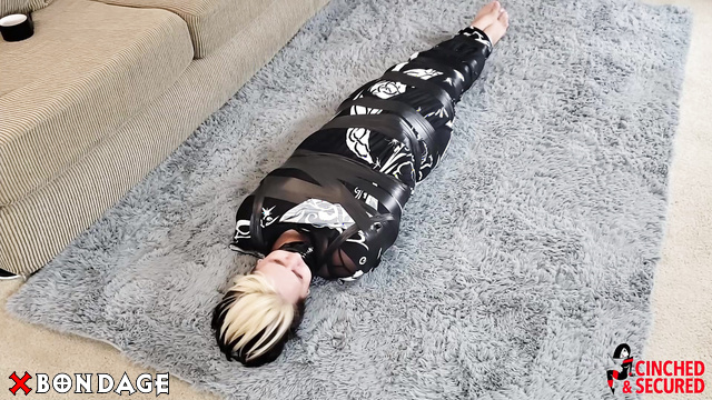 Cinched And Secured - Rosie’s Tape Mummy Ritual: Hysteric And Long Punishment