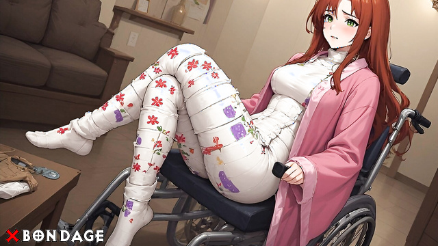 Medical Body Confession: Full Mummification Wheelchair Clinic Cast