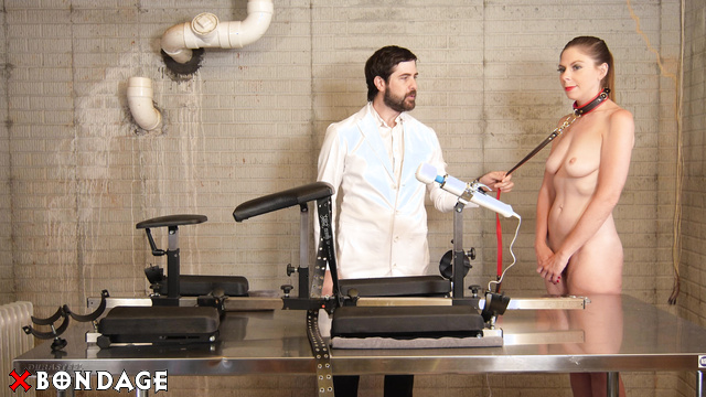 Cinematickink - Breeder Bitch Insemination On Special Metal Table With Alice Maze