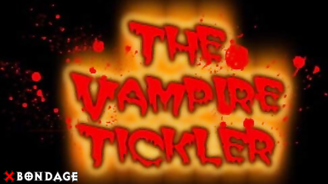 The LGZ Clip Store - Captured Vampire Tickler: Toothbrush Fun With Lady In Leather Suit