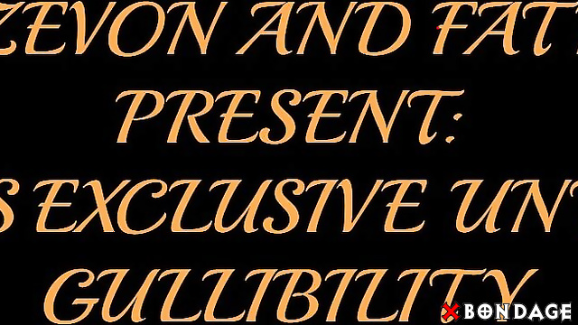 Tony Houston Bondage Paranoia - Exclusive Untenable Gullibility With Fatima & Alba