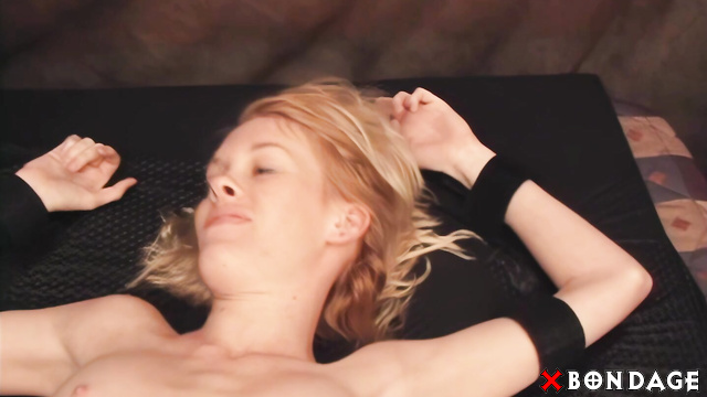 Bleufetish Tickling - Sensitive Blonde Ember Skye Tickled On Her Armpits Stomach And Feet Part 1