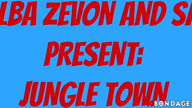 Tony Houston Bondage Paranoia - Jungle Town Home Invasion To Bare Bottom Sexy MILF