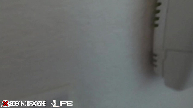 Girl With Big Big Breasts Was Forced Into A Cage And Handcuffed