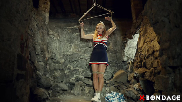 Restrained Elegance - Lucy Lauren Captive Cheerleader Held For Ransom: Hardcore Kidnapped Slut