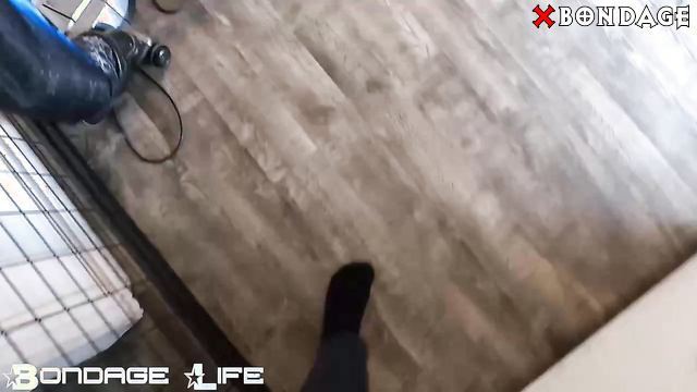 Bondage Life - Whipping Naked Slut: Intense Long Pole Stretch For Rachel Greyhound